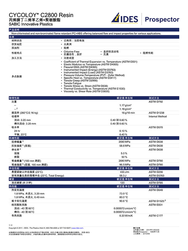 Material Data Sheet_Resources-WeLead Rapid Prototying and Tooling Limited